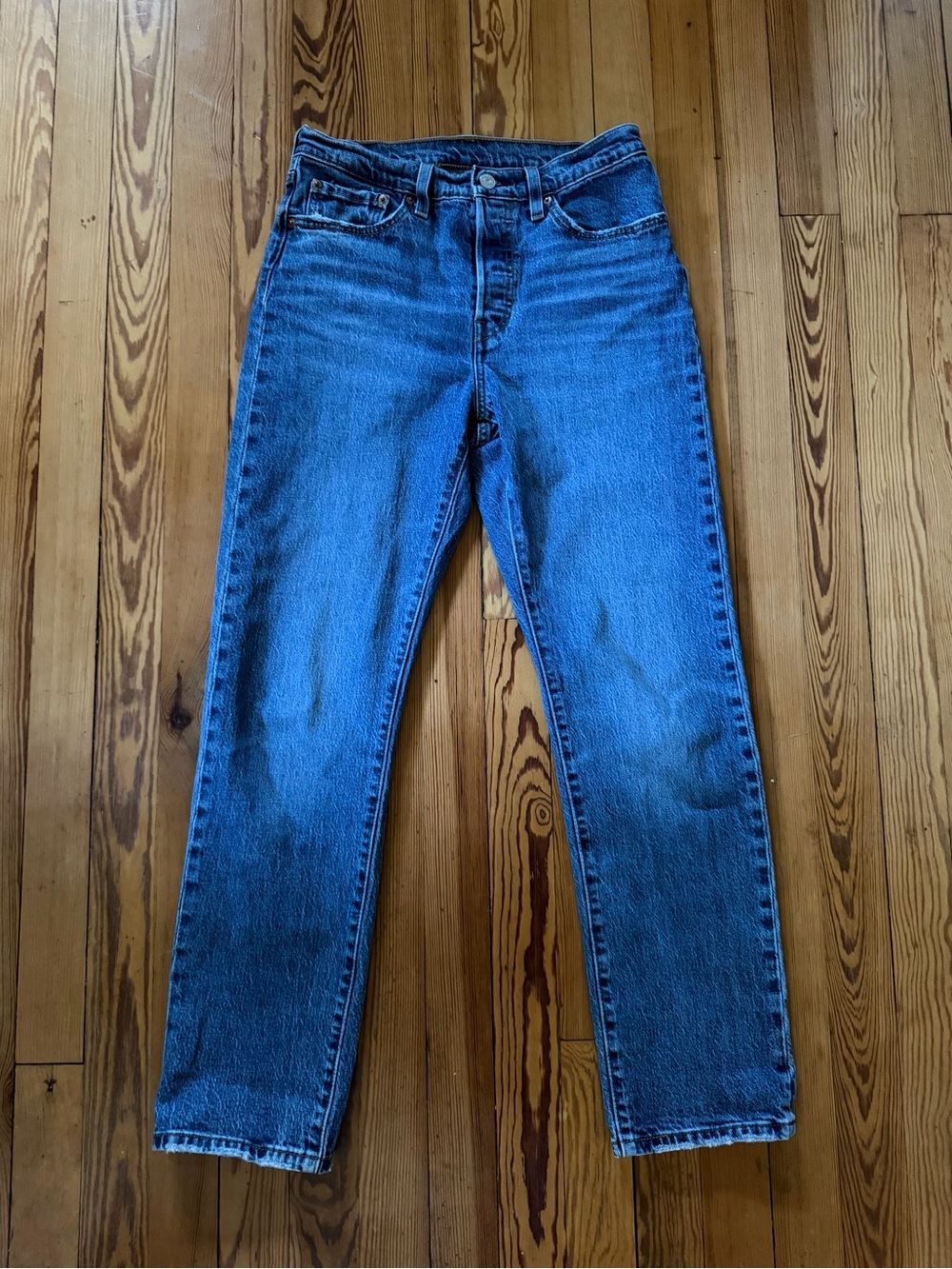 Levi’s 501 Original Fit Button Fly Jeans W28 L30 Straight Leg